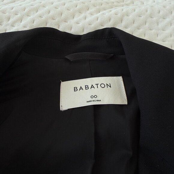 ARITZIA BABATON BLACK BLAZER MINI DRESS 00 - Picture 4 of 7